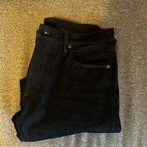 Men's Uniqlo Selvedge Straight Fit Jeans